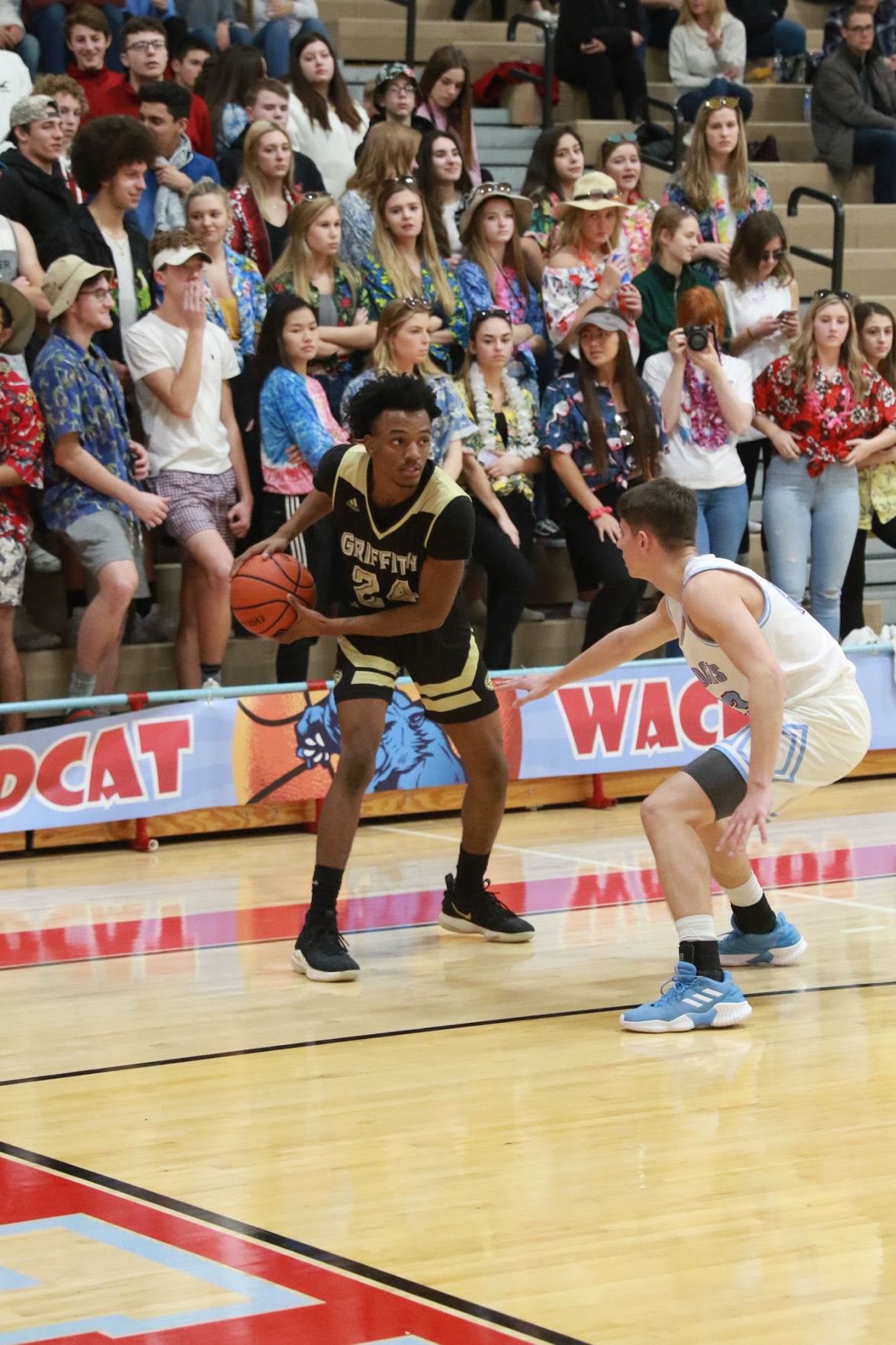 Gallery: Boys basketball - Griffith at Hanover Central